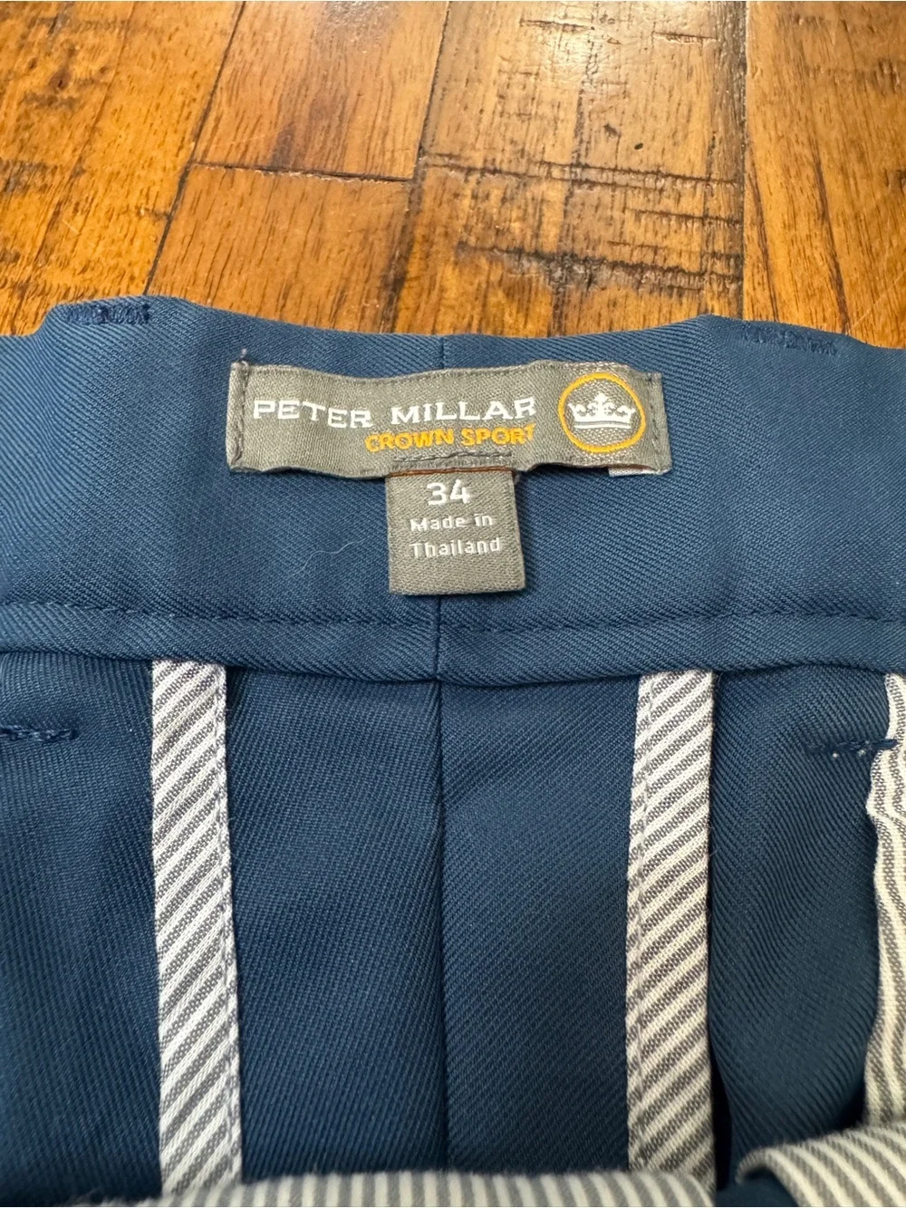 Peter Millar Crown Sport Navy Shorts Size 34
